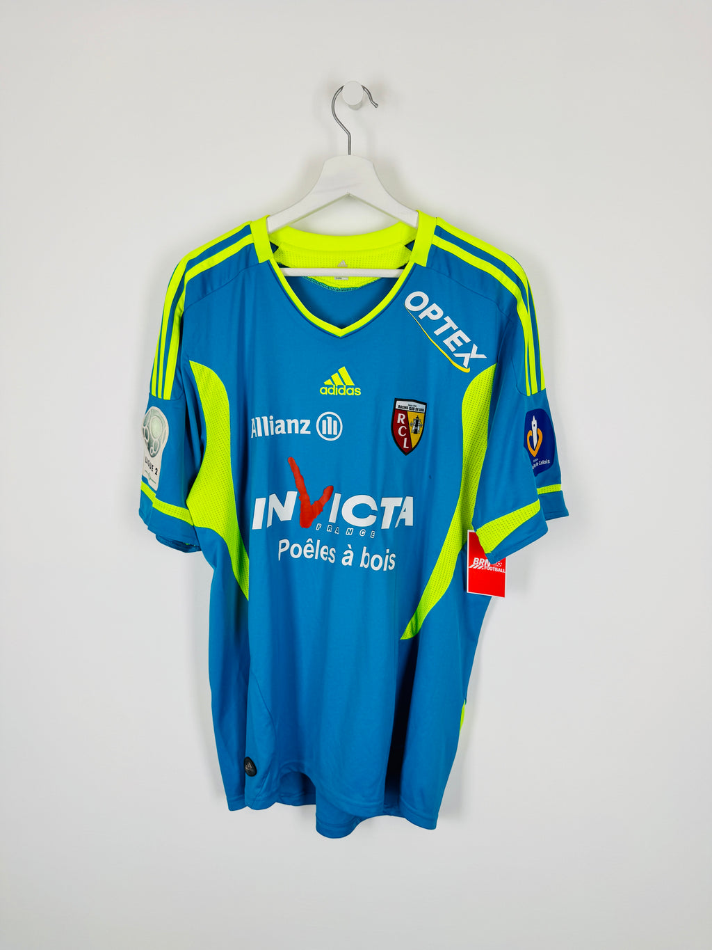 LENS FOOTBALL JERSEY 2011/2012 AWAY - POLLET #9 (L)