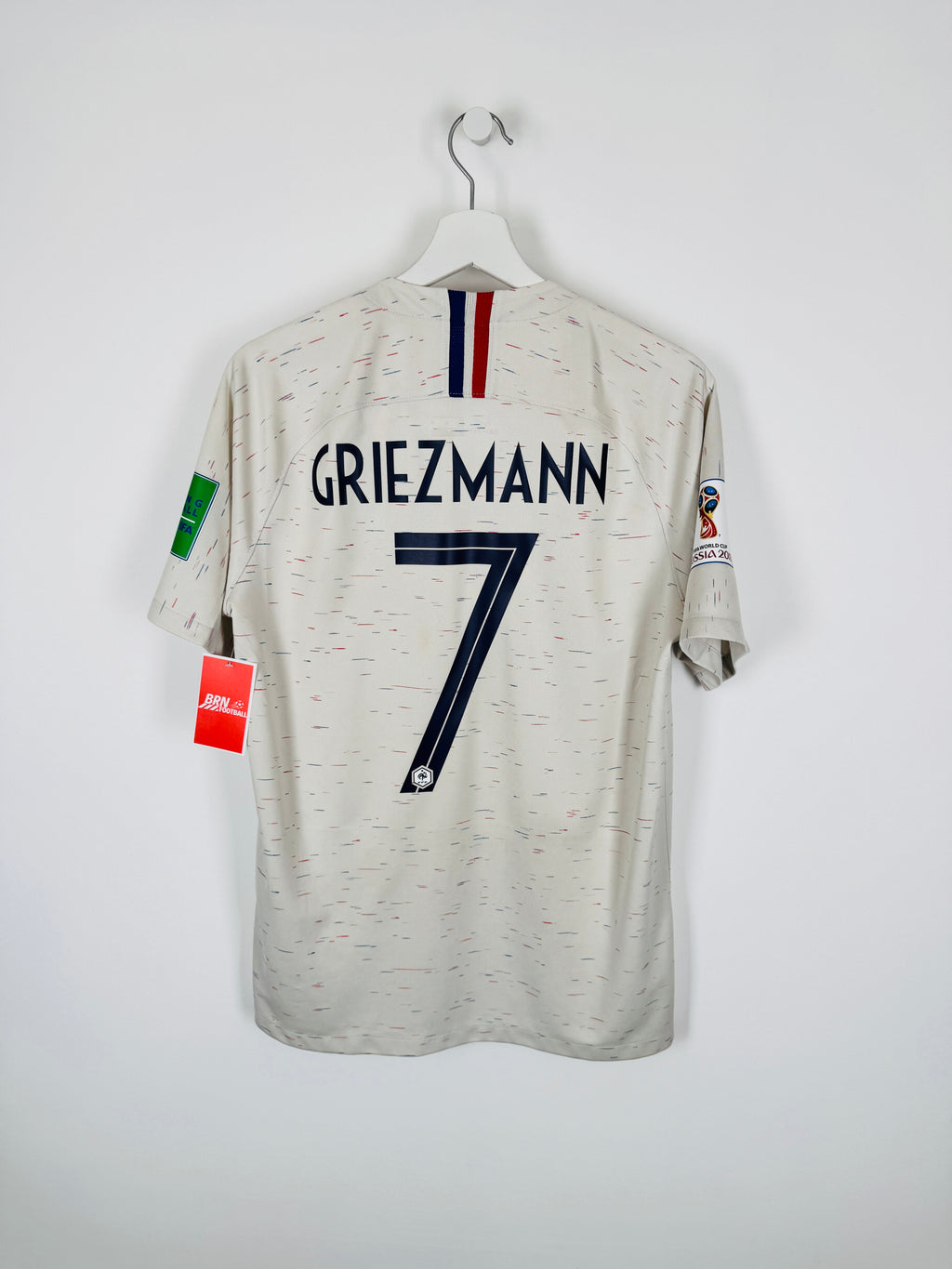 CAMISETA DE FÚTBOL SELECCIÓN DE FRANCIA 2018 VISITANTE - GRIEZMANN #7 (M)