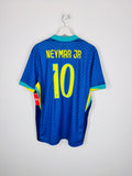 MAILLOT DE FOOTBALL BRÉSIL 2024 EXTÉRIEUR - NEYMAR JR #10 (L)