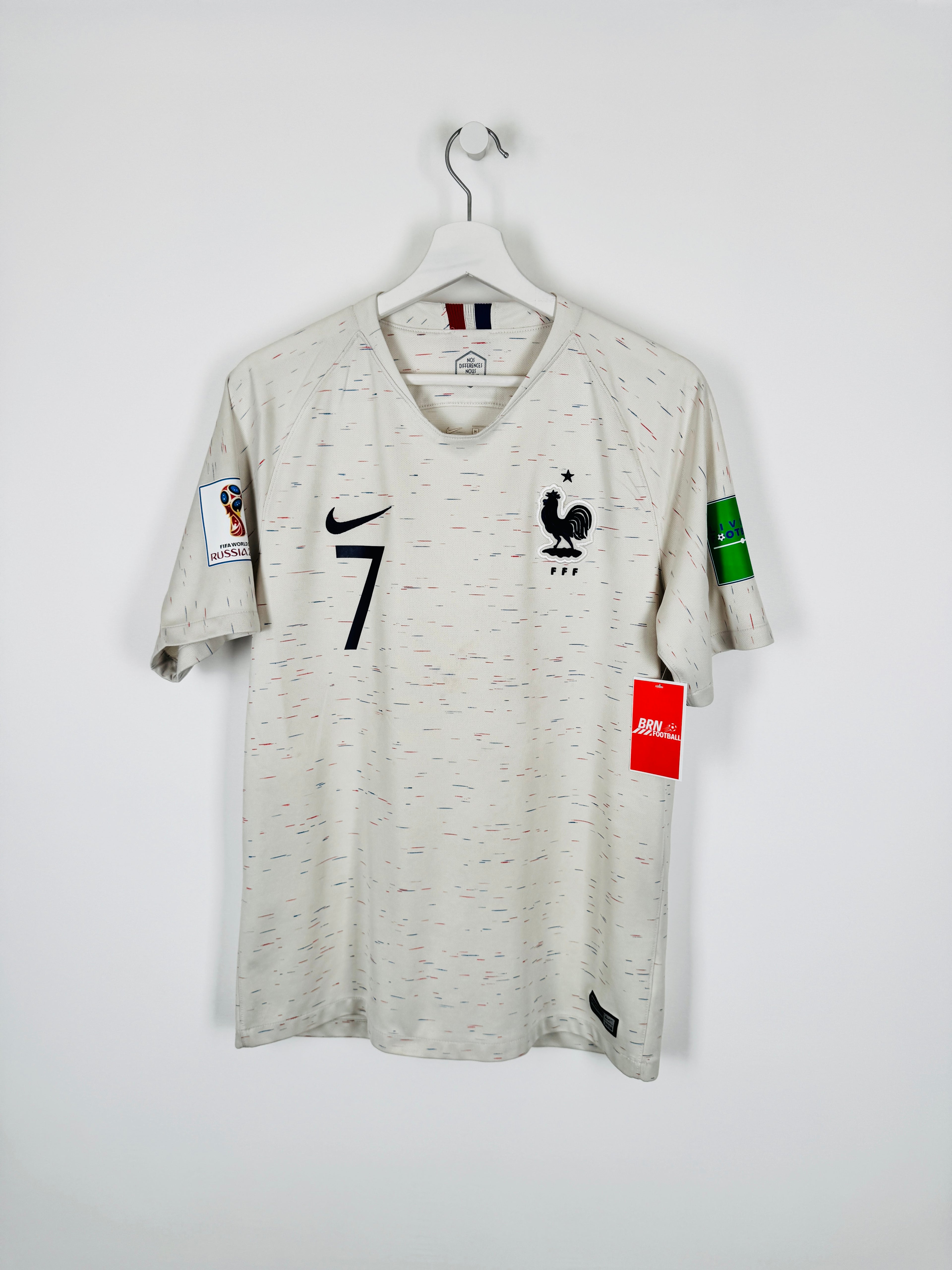CAMISETA DE FÚTBOL SELECCIÓN DE FRANCIA 2018 VISITANTE - GRIEZMANN #7 (M)
