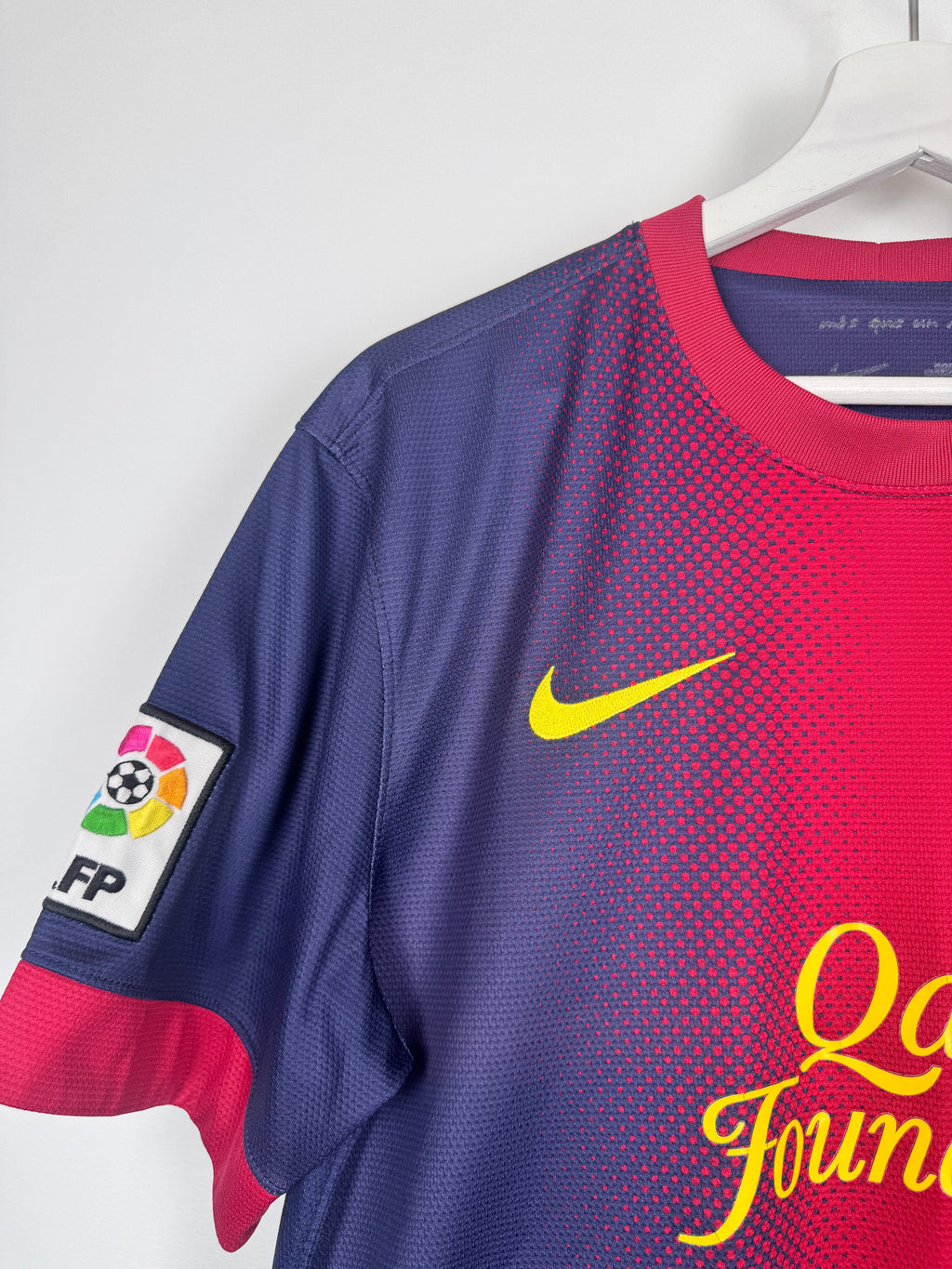 MAILLOT DE FOOTBALL BARCELONE 2012/2013 DOMICILE - LEO MESSI #10 (M)