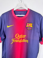 MAILLOT DE FOOTBALL BARCELONE 2012/2013 DOMICILE - LEO MESSI #10 (M)