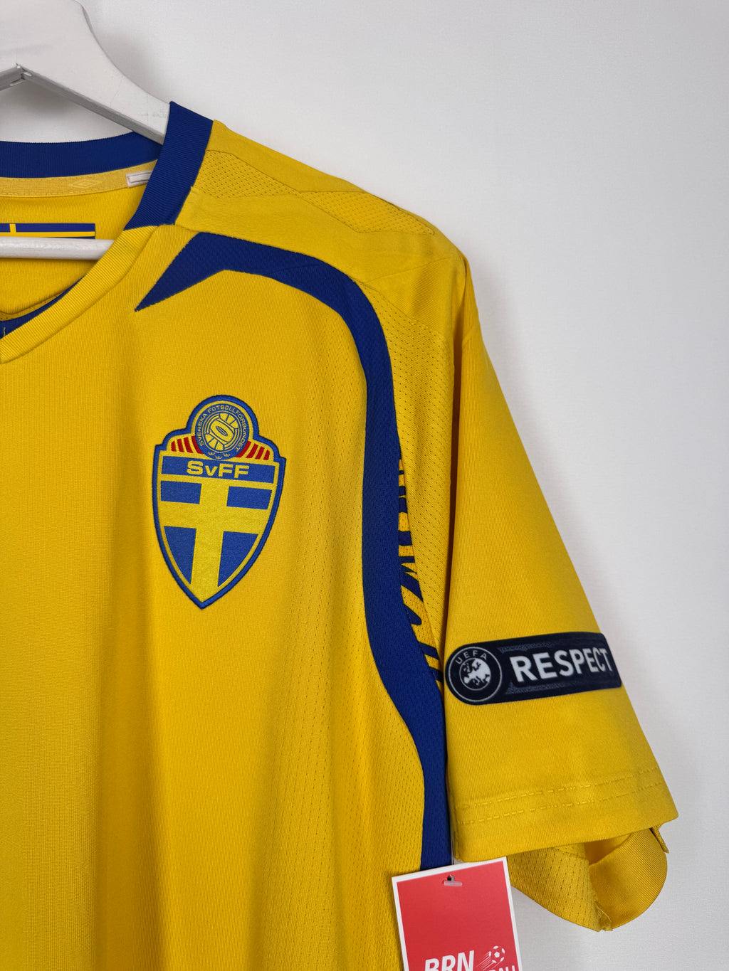 MAILLOT DE FOOTBALL SUÈDE 2008 DOMICILE - ZLATAN IBRAHIMOVIC #10 (M)