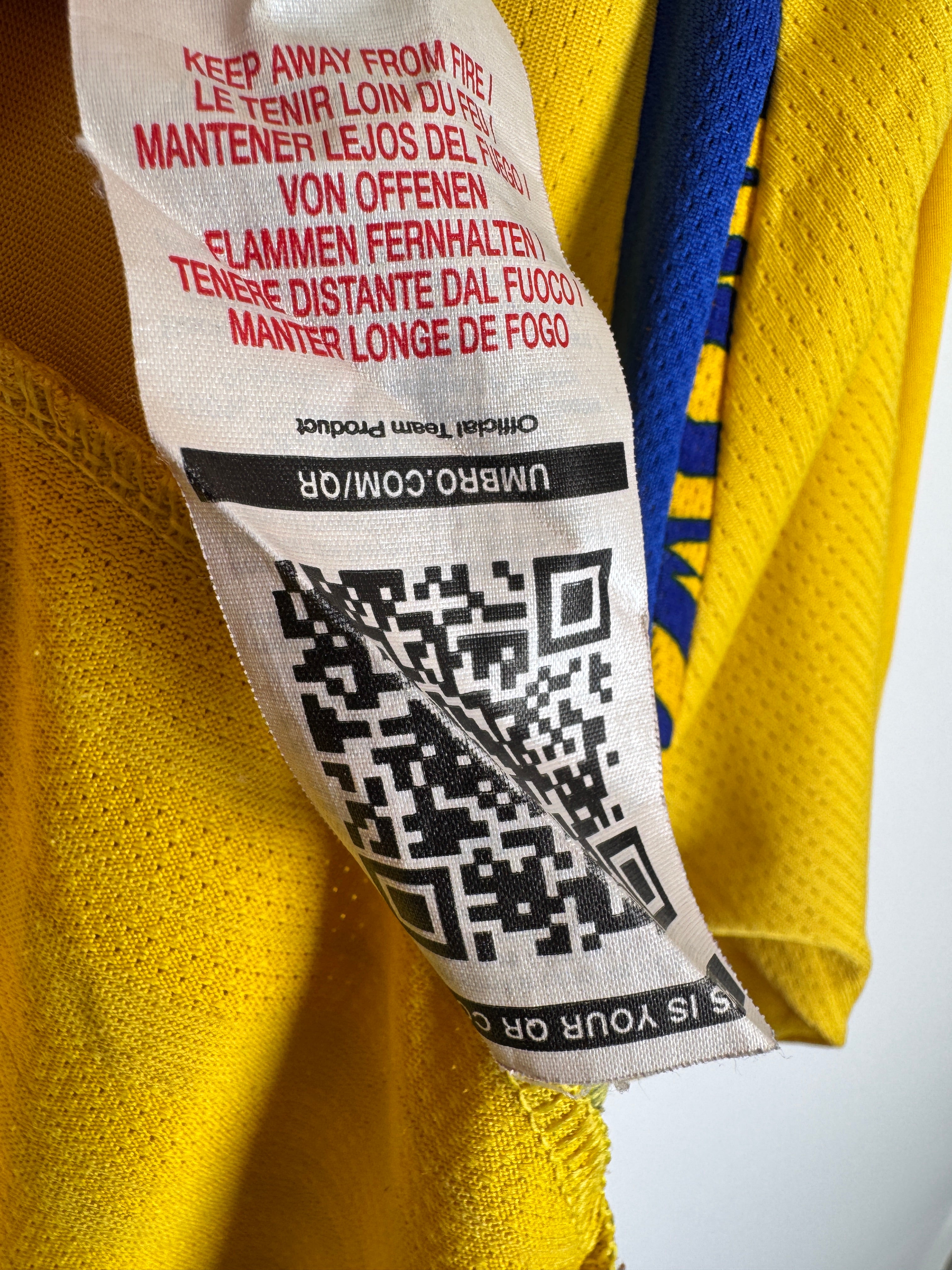MAILLOT DE FOOTBALL SUÈDE 2008 DOMICILE - ZLATAN IBRAHIMOVIC #10 (M)