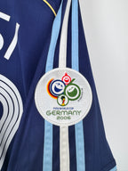 MAILLOT DE FOOTBALL ARGENTINE 2006 EXTÉRIEUR - LEO MESSI #19 (XL)