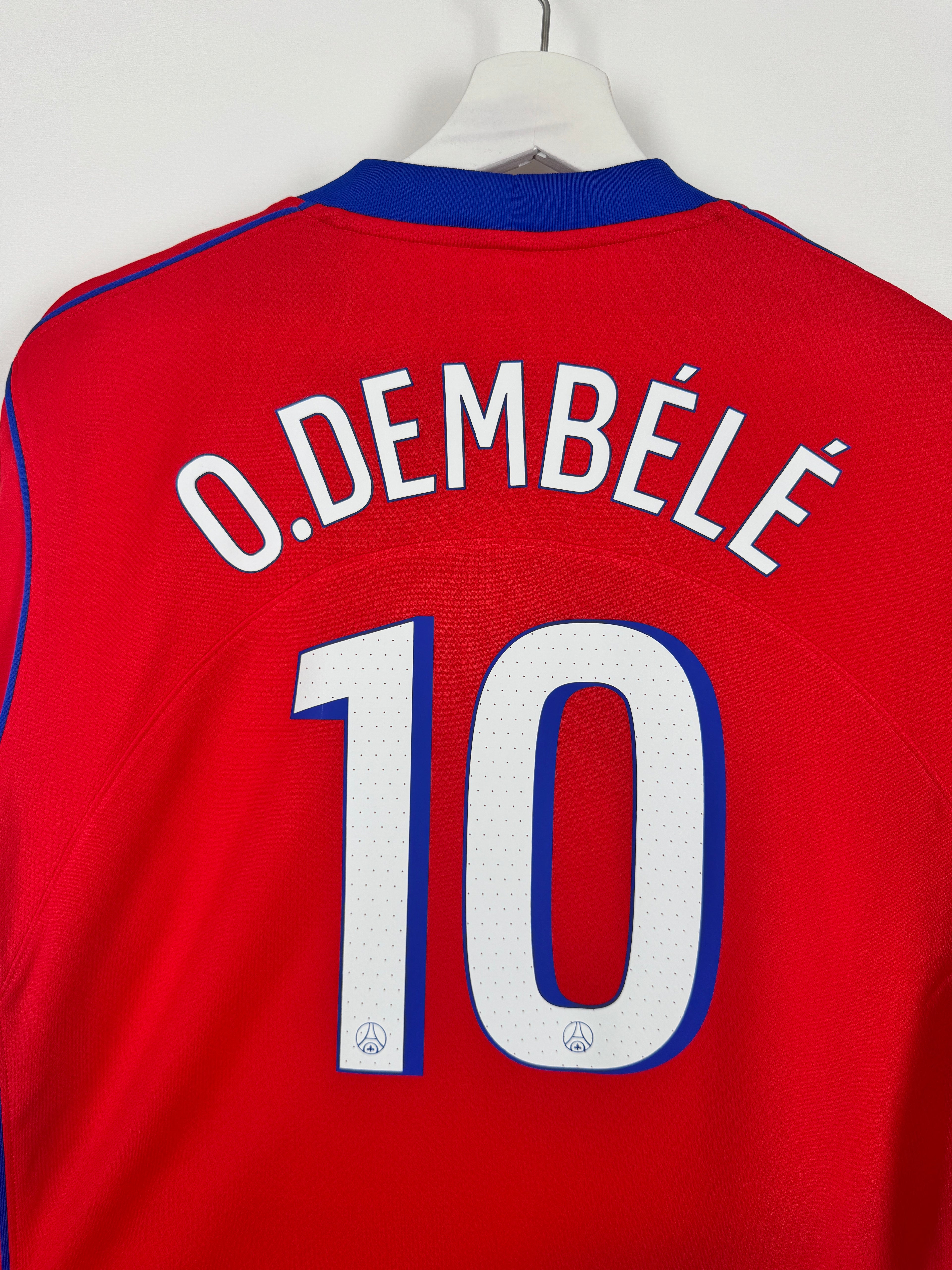 PSG 2025/2026 THIRD FOOTBALL JERSEY - O.DEMBÉLÉ #10 (L)