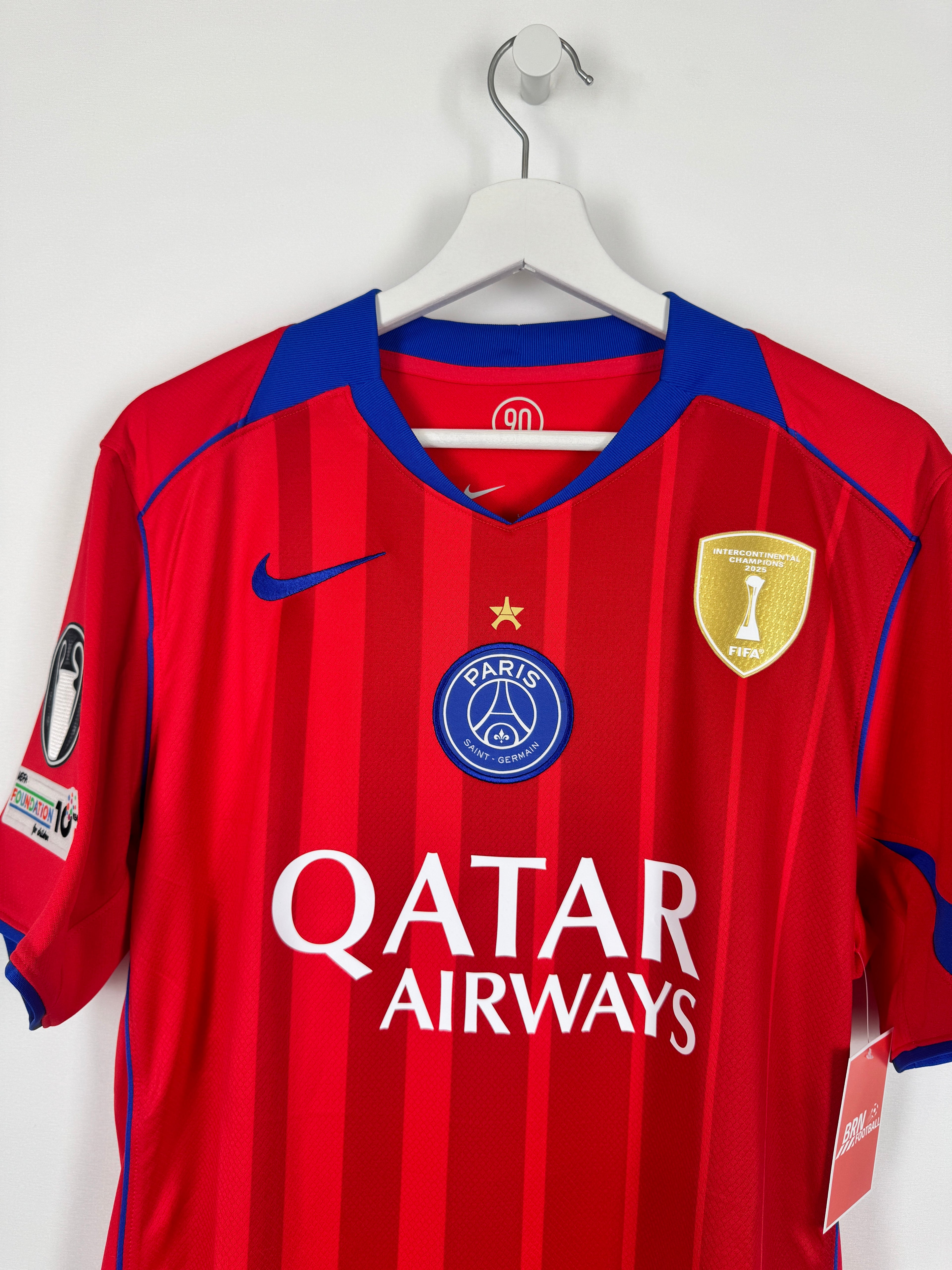 PSG 2025/2026 THIRD FOOTBALL JERSEY - O.DEMBÉLÉ #10 (L)