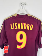 OLYMPIQUE LYONNAIS 2010/2011 AWAY FOOTBALL SHIRT - LISANDRO #9 (M)