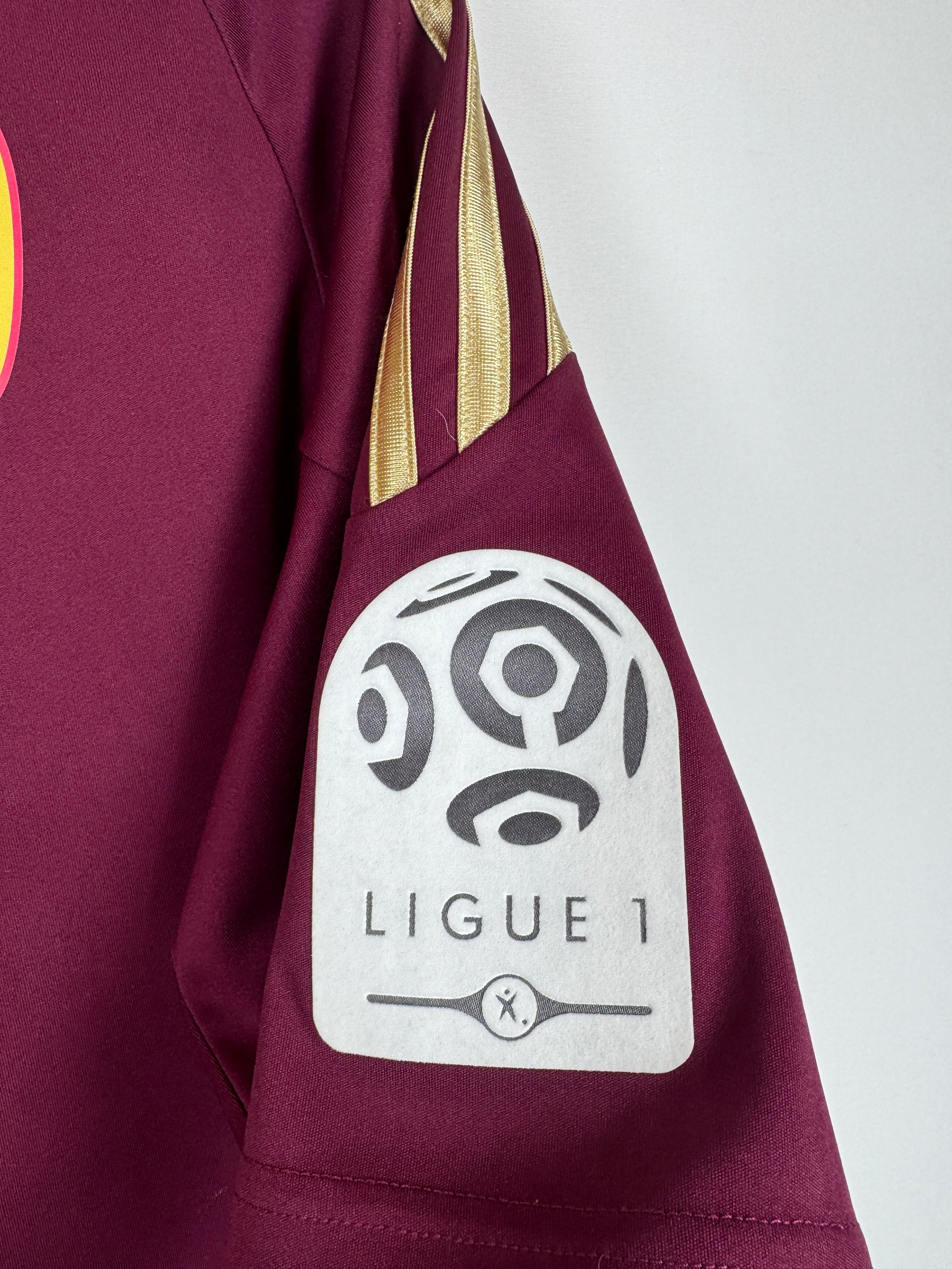 OLYMPIQUE LYONNAIS 2010/2011 AWAY FOOTBALL SHIRT - LISANDRO #9 (M)