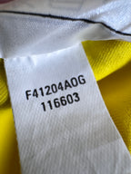 MAILLOT DE FOOTBALL BRÉSIL 2004 DOMICILE - RONALDINHO #10 (L)