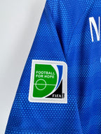 MAILLOT DE FOOTBALL BRÉSIL 2014 EXTÉRIEUR - NEYMAR JR #10 (M)
