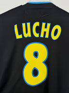 OLYMPIQUE DE MARSEILLE 2010/2011 THIRD FOOTBALL SHIRT - LUCHO #8 (XL)