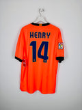MAILLOT DE FOOTBALL BARCELONE 2009/2010 EXTÉRIEUR - THIERRY HENRY #14 (XL)