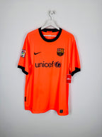 MAILLOT DE FOOTBALL BARCELONE 2009/2010 EXTÉRIEUR - THIERRY HENRY #14 (XL)