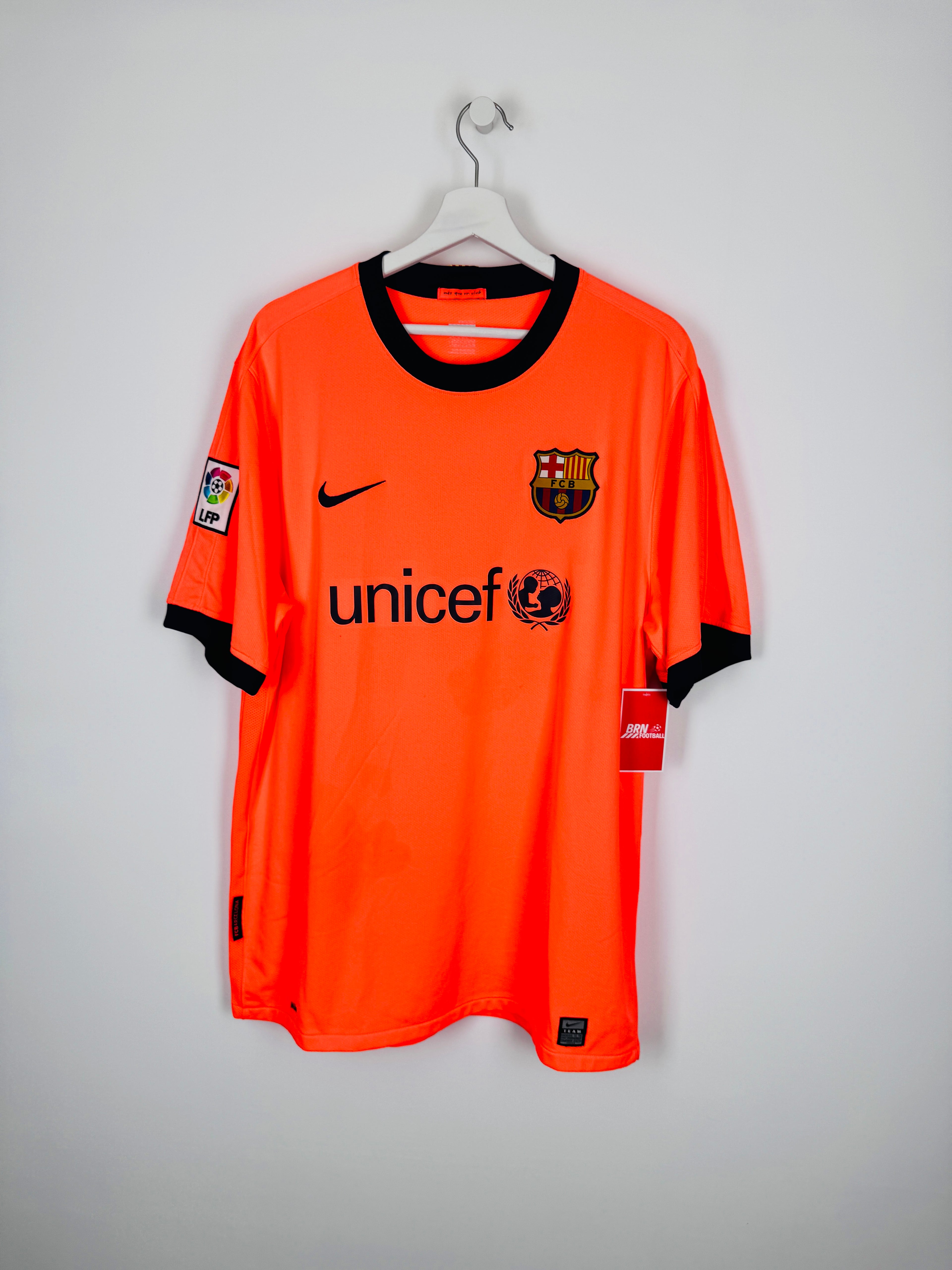 MAILLOT DE FOOTBALL BARCELONE 2009/2010 EXTÉRIEUR - THIERRY HENRY #14 (XL)