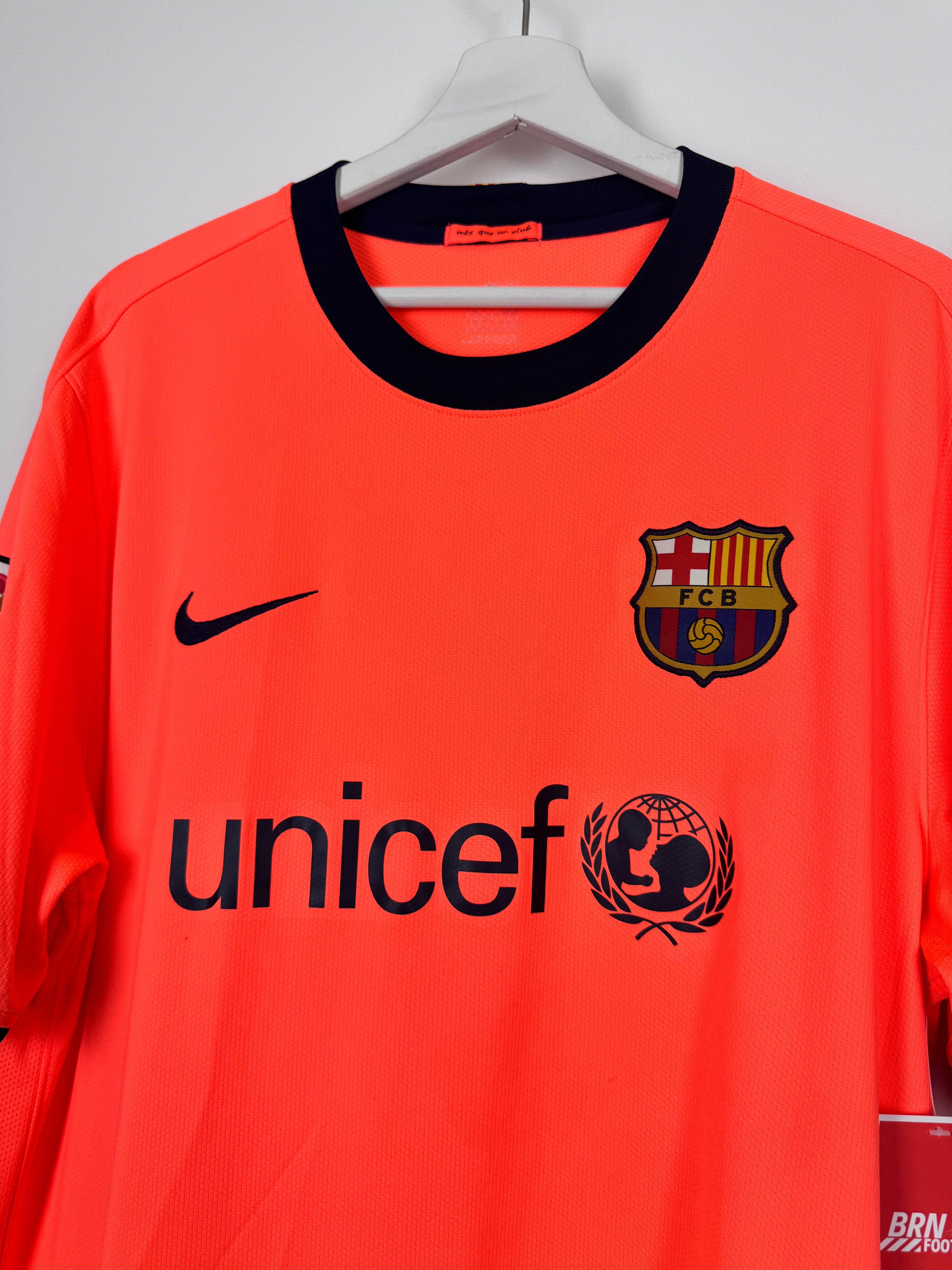 MAILLOT DE FOOTBALL BARCELONE 2009/2010 EXTÉRIEUR - THIERRY HENRY #14 (XL)