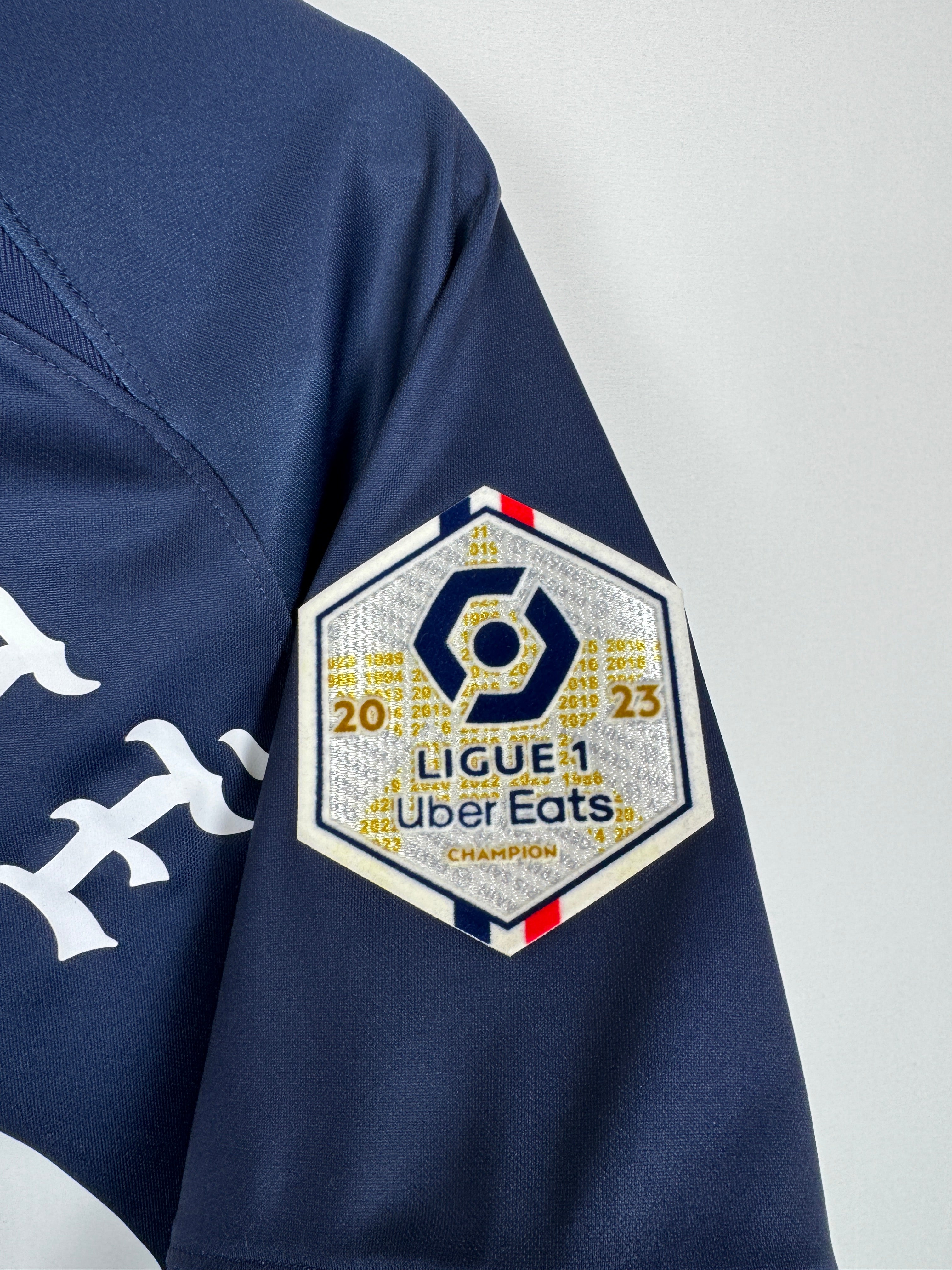 PSG 2023/2024 HOME FOOTBALL SHIRT - O.DEMBÉLÉ #10 Born X Raised (S)