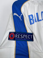 MAILLOT DE FOOTBALL ITALIE 2016 EXTÉRIEUR - MARIO BALOTELLI #9 (M)