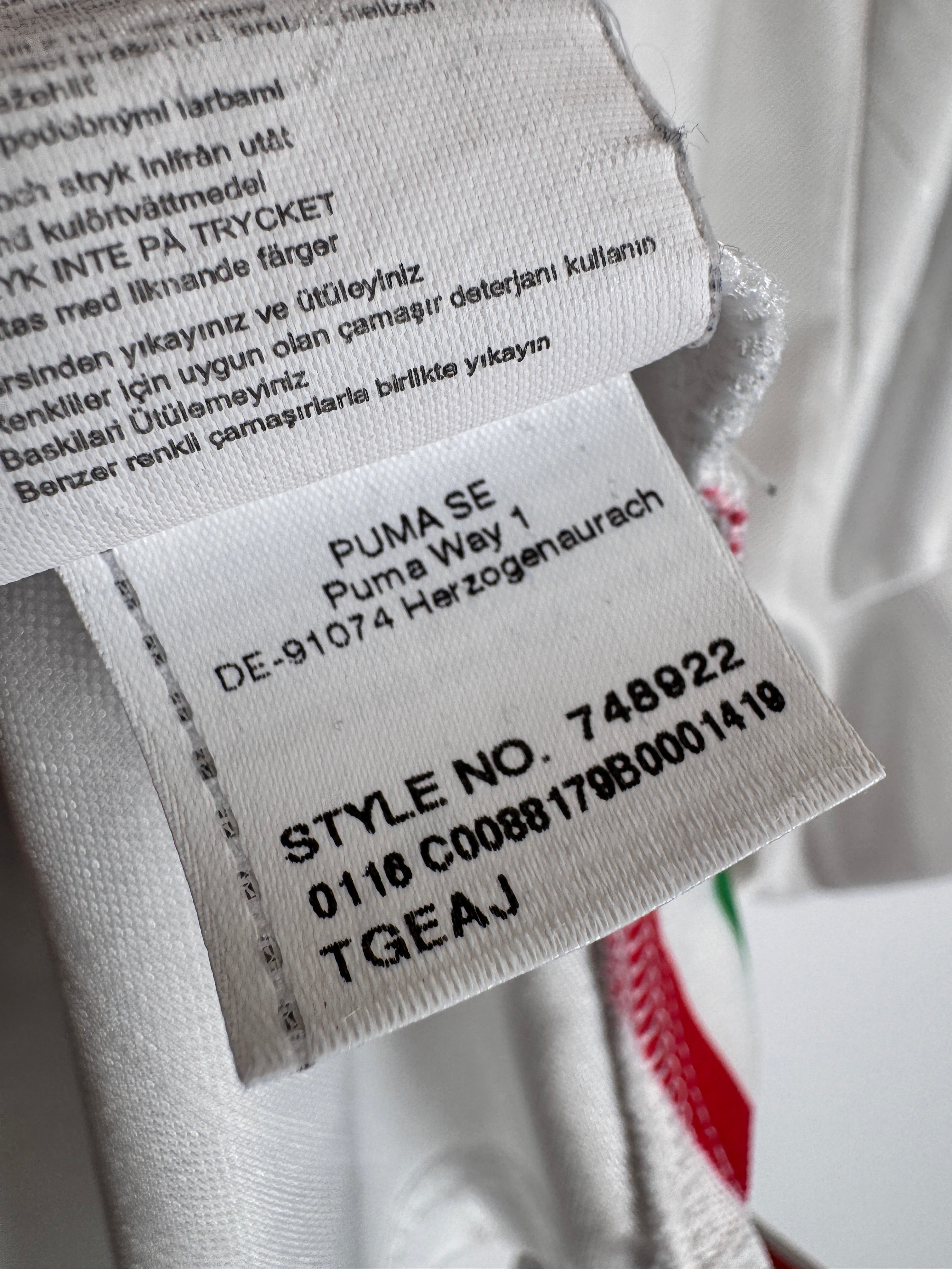 MAILLOT DE FOOTBALL ITALIE 2016 EXTÉRIEUR - MARIO BALOTELLI #9 (M)