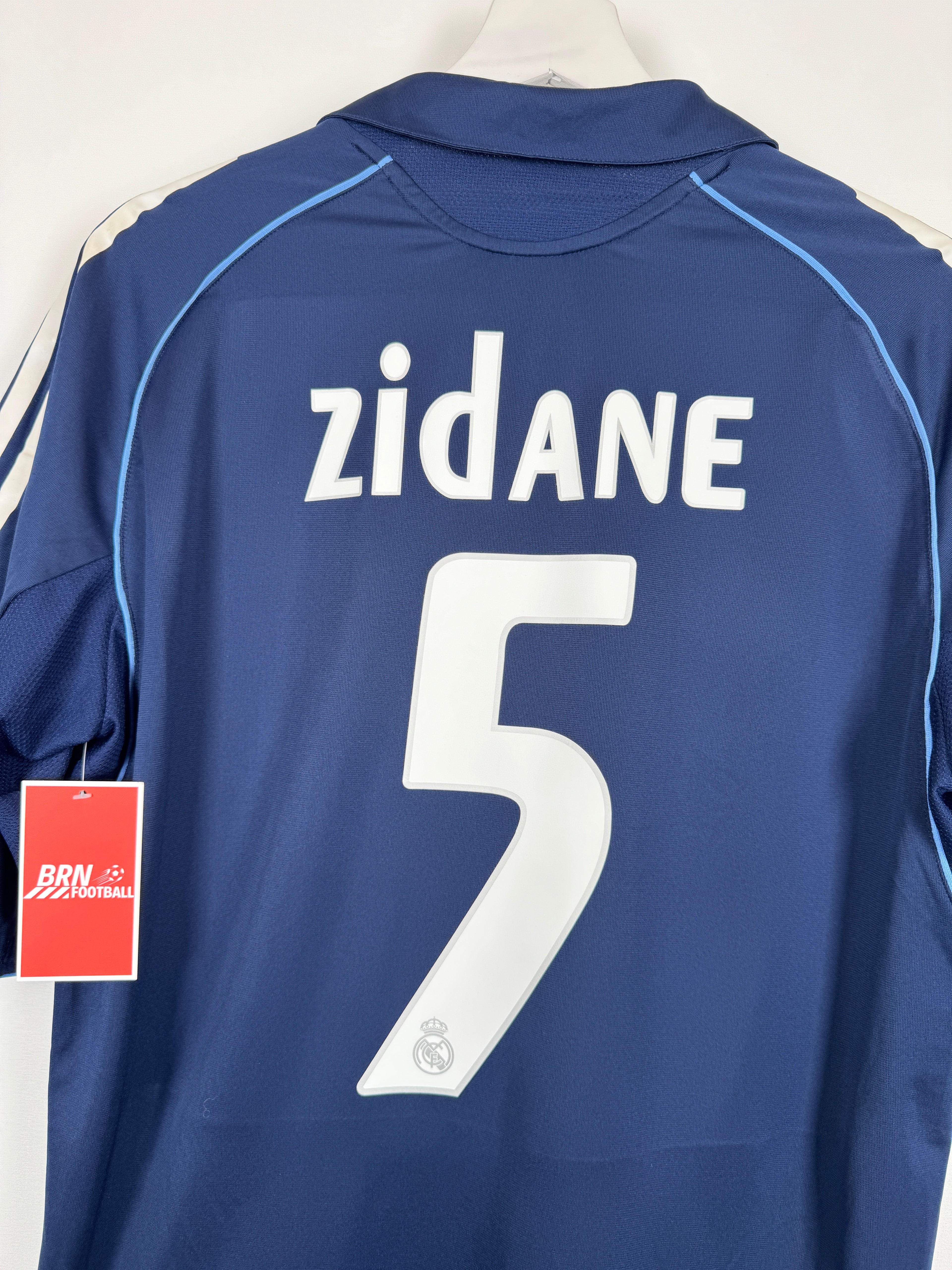 FOOTBALL SHIRT REAL MADRID 2005/2006 AWAY - ZIDANE #5 (S)