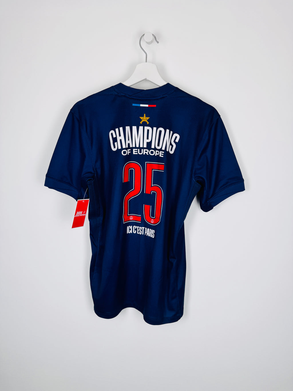 PSG FOOTBALL JERSEY 1997/1998 HOME - NGOTTY #4 (S)