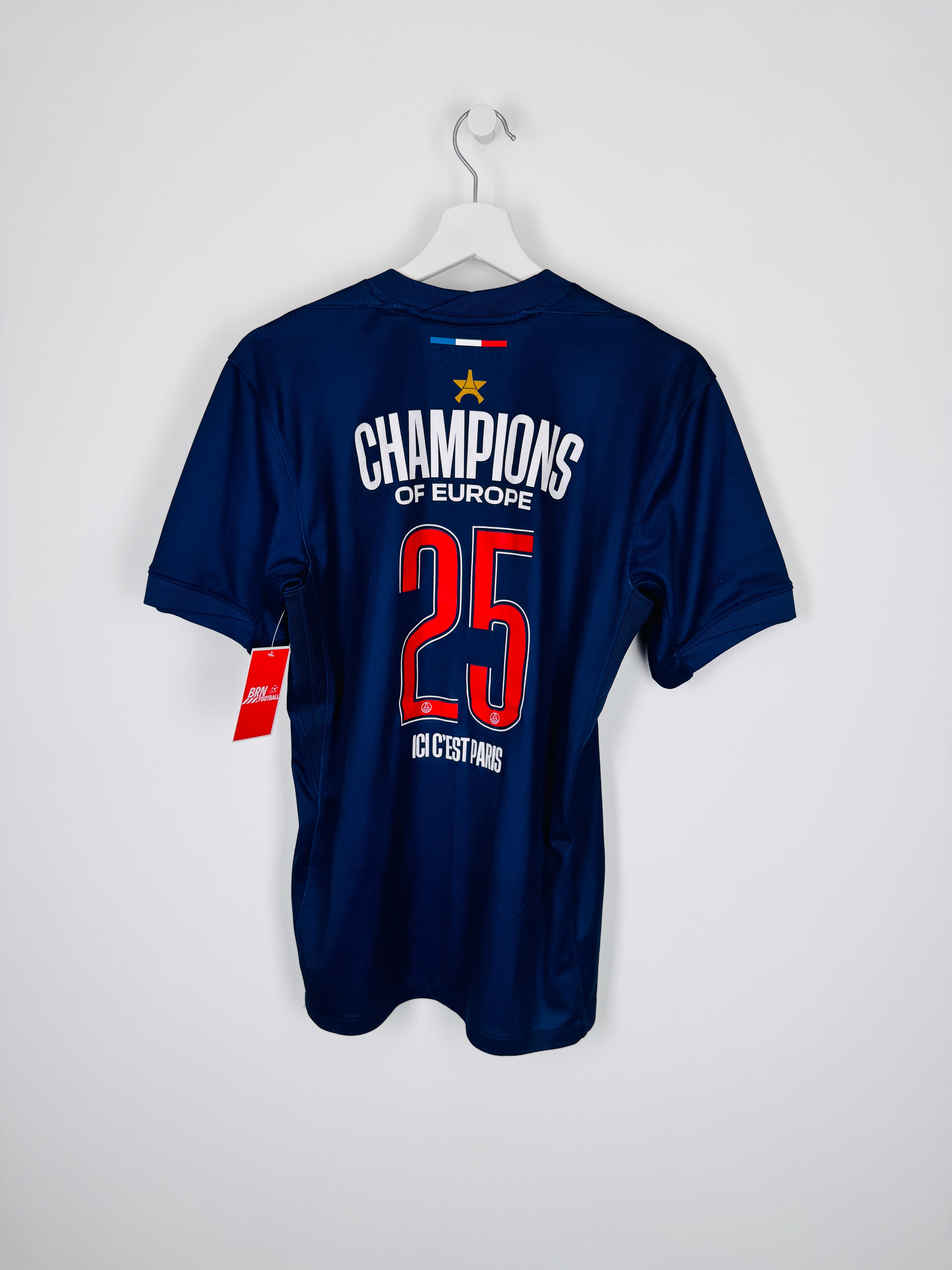 PSG FOOTBALL JERSEY 1997/1998 HOME - NGOTTY #4 (S)