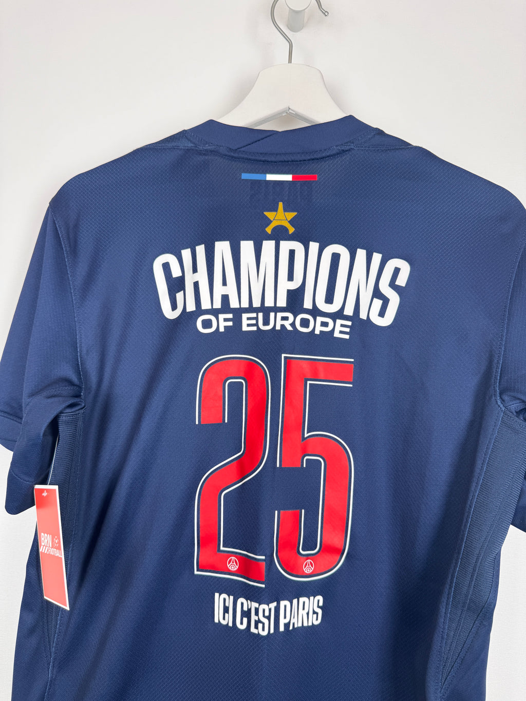 PSG FOOTBALL JERSEY 1997/1998 HOME - NGOTTY #4 (S)