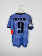 REAL MADRID 2022/2023 AWAY FOOTBALL JERSEY - BENZEMA #9 (M)