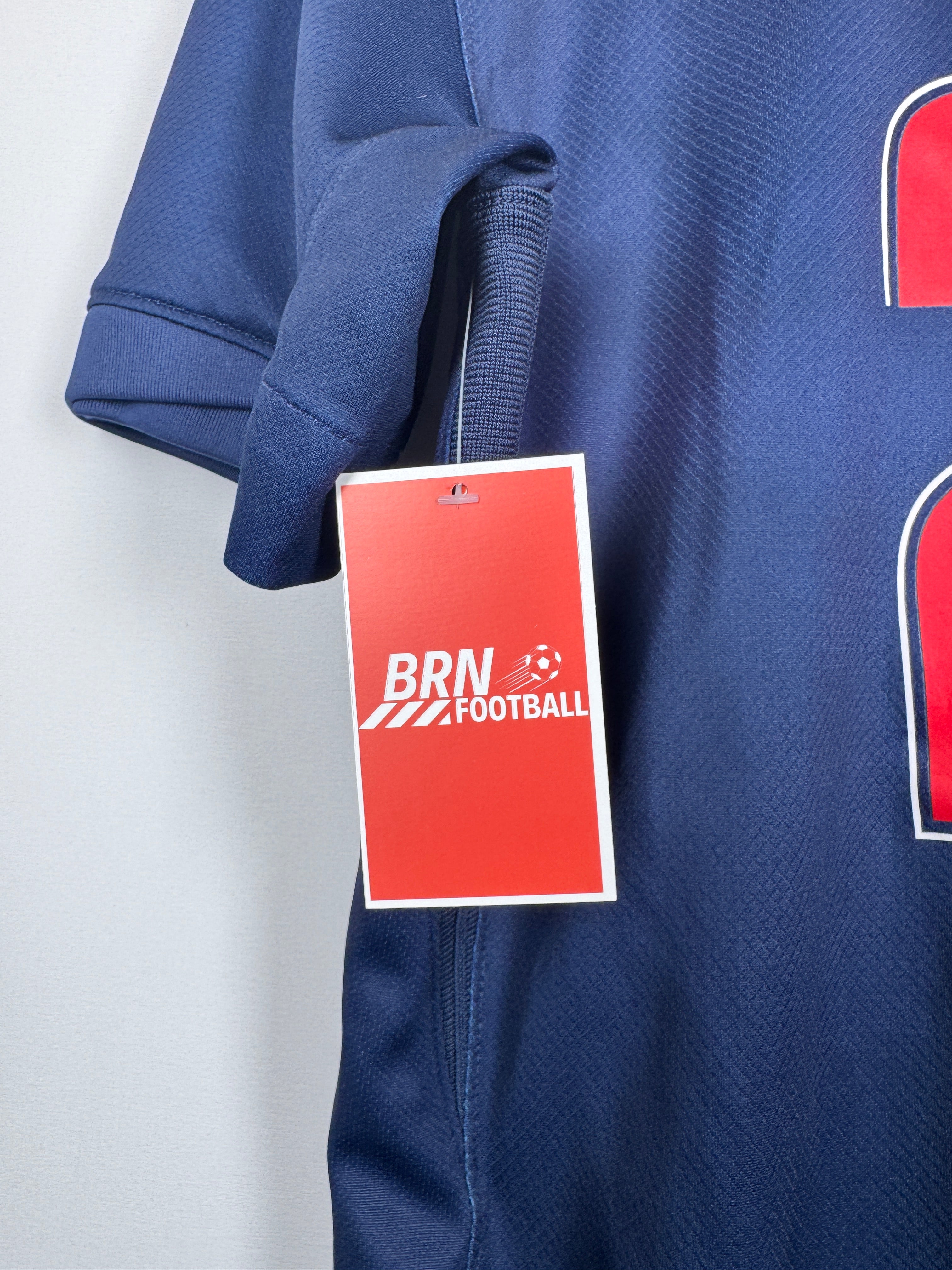 PSG FOOTBALL JERSEY 1997/1998 HOME - NGOTTY #4 (S)