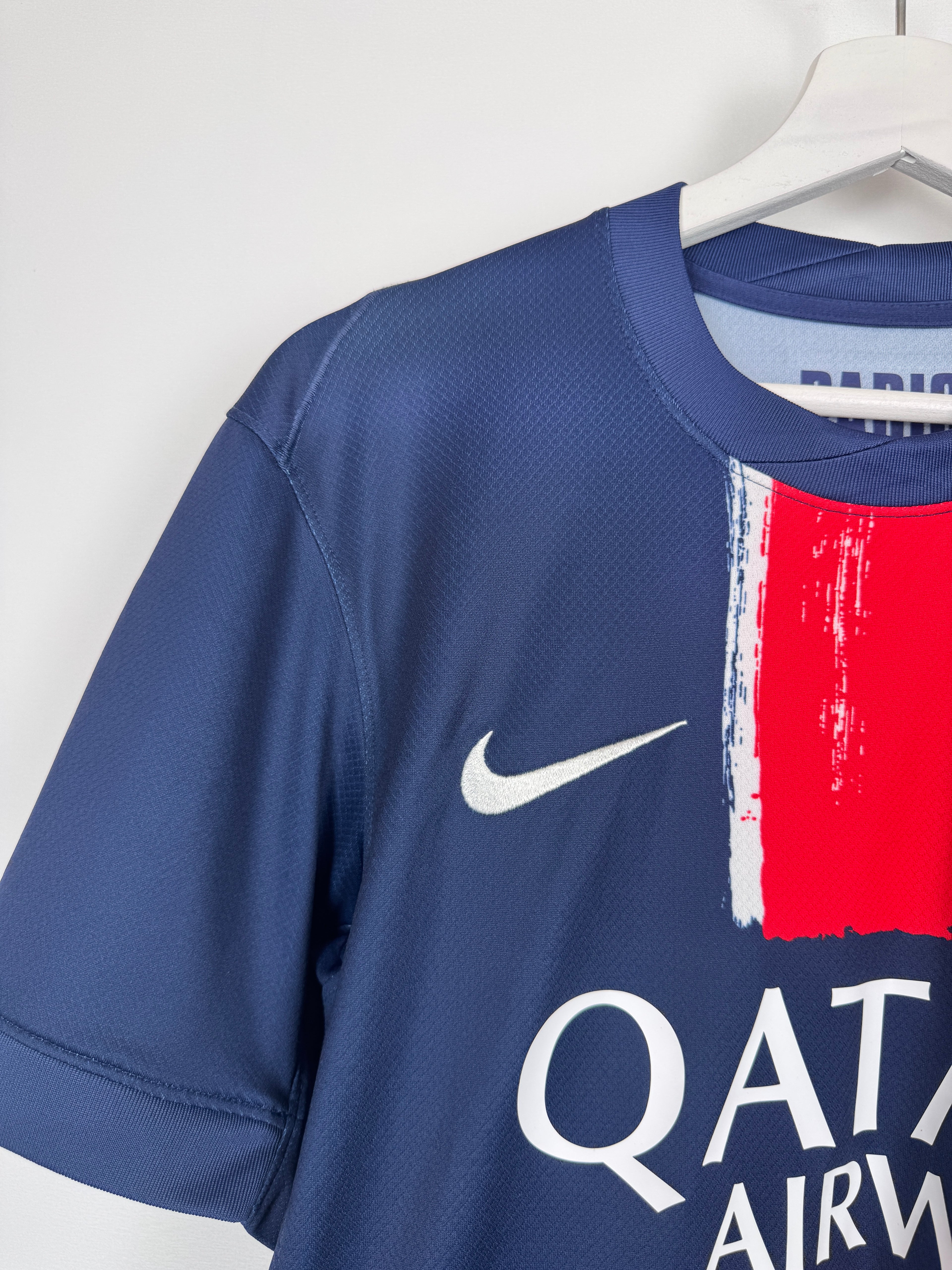 PSG FOOTBALL JERSEY 1997/1998 HOME - NGOTTY #4 (S)