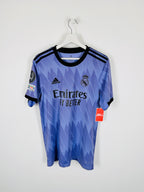 REAL MADRID 2022/2023 AWAY FOOTBALL JERSEY - BENZEMA #9 (M)