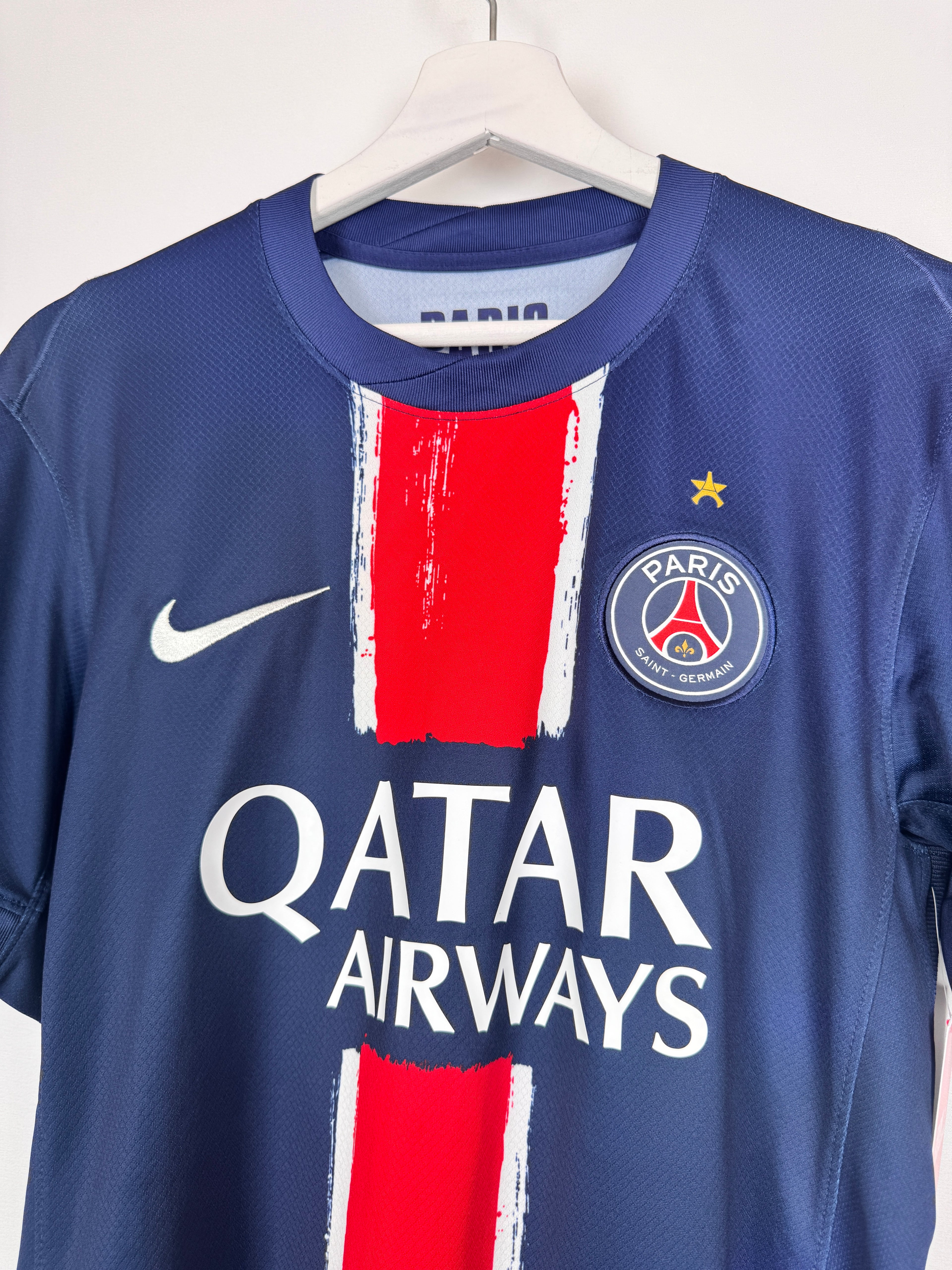 PSG FOOTBALL JERSEY 1997/1998 HOME - NGOTTY #4 (S)
