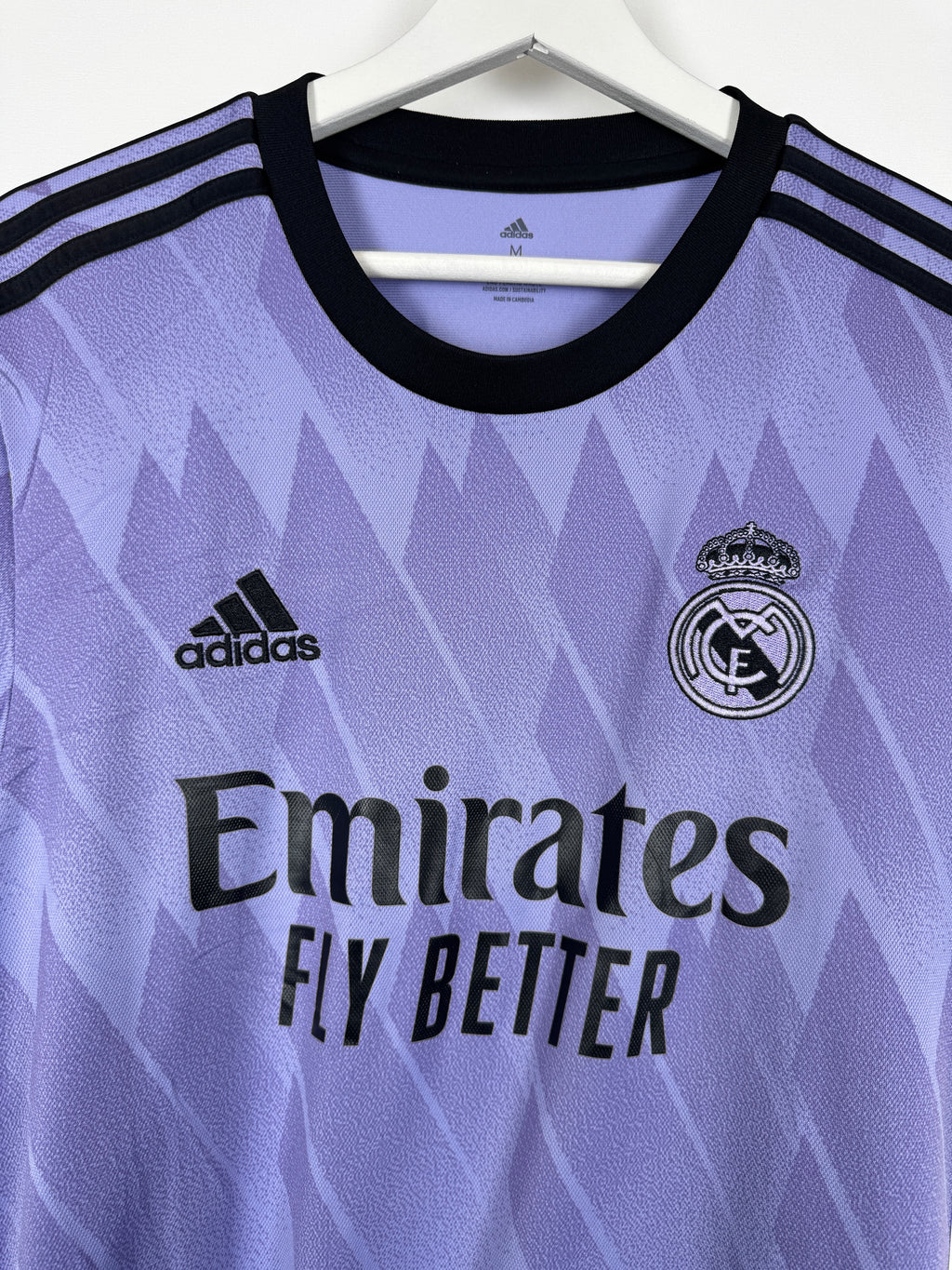 REAL MADRID 2022/2023 AWAY FOOTBALL JERSEY - BENZEMA #9 (M)
