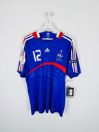 CAMISETA DE FÚTBOL SELECCIÓN FRANCESA 2008 LOCAL NUEVA - HENRY #12 (L)