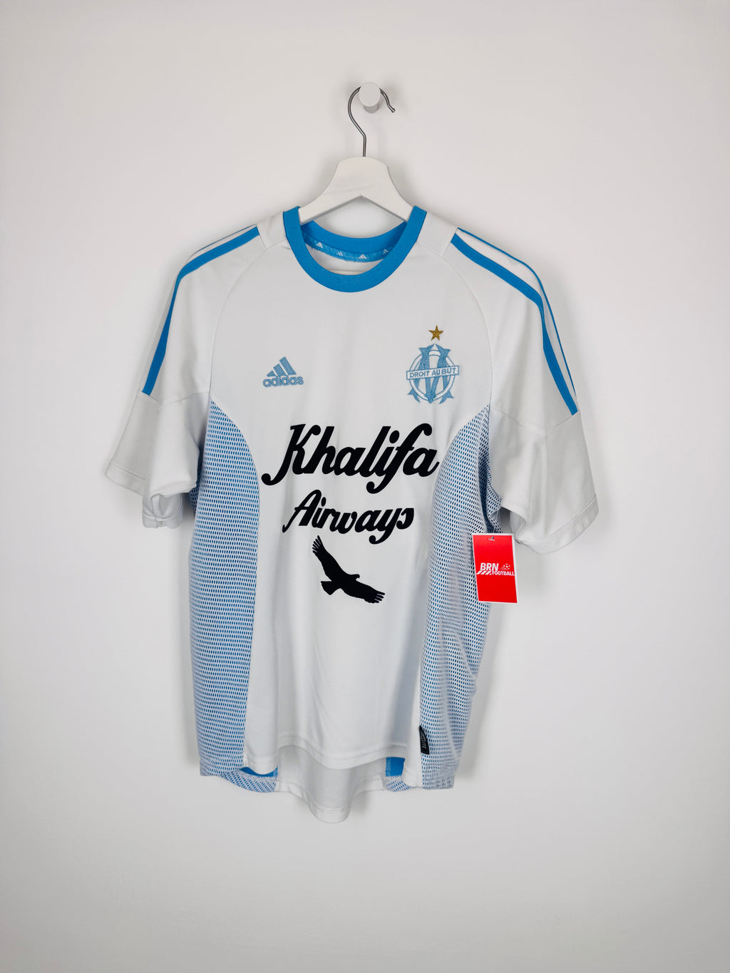 MAILLOT DE FOOTBALL OLYMPIQUE DE MARSEILLE 2002/2003 DOMICILE (S)
