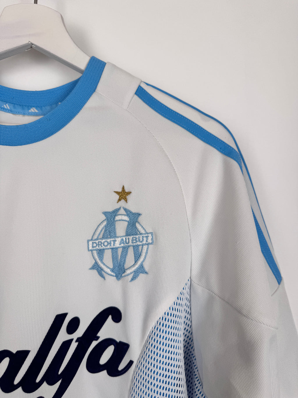 MAILLOT DE FOOTBALL OLYMPIQUE DE MARSEILLE 2002/2003 DOMICILE (S)