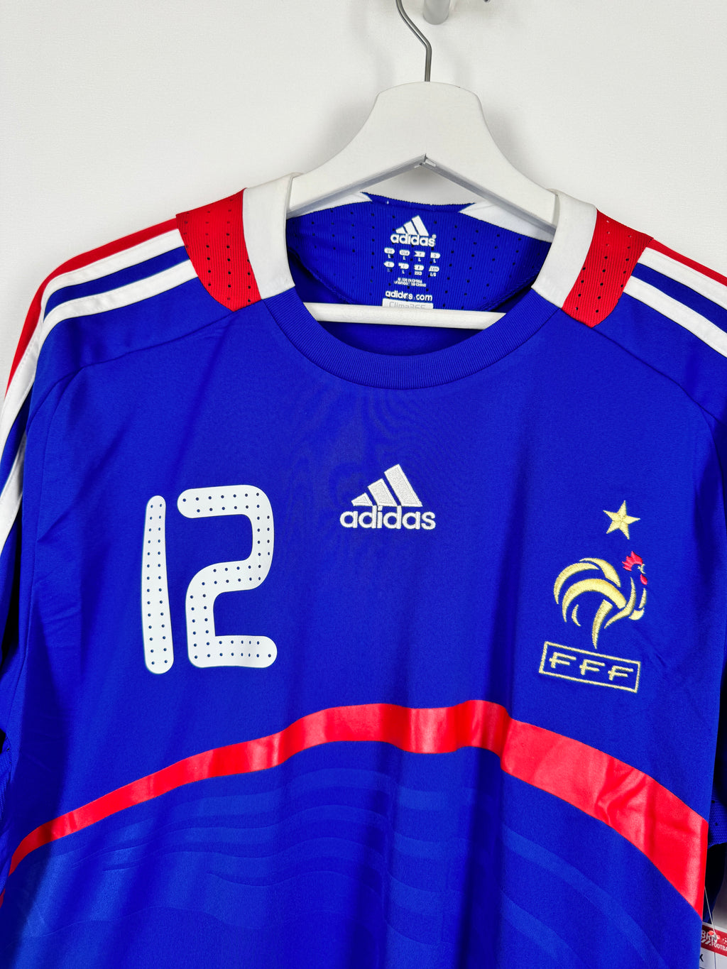 CAMISETA DE FÚTBOL SELECCIÓN FRANCESA 2008 LOCAL NUEVA - HENRY #12 (L)