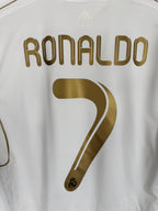 REAL MADRID 2011/2012 HOME FOOTBALL JERSEY - RONALDO #7 (S)