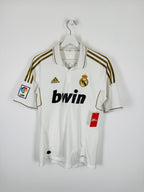 REAL MADRID 2011/2012 HOME FOOTBALL JERSEY - RONALDO #7 (S)