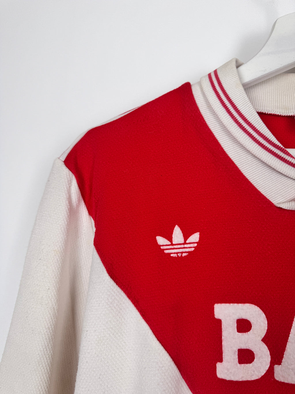 MAILLOT DE FOOTBALL MONACO 1985/1987 DOMICILE MANCHES LONGUES (S)