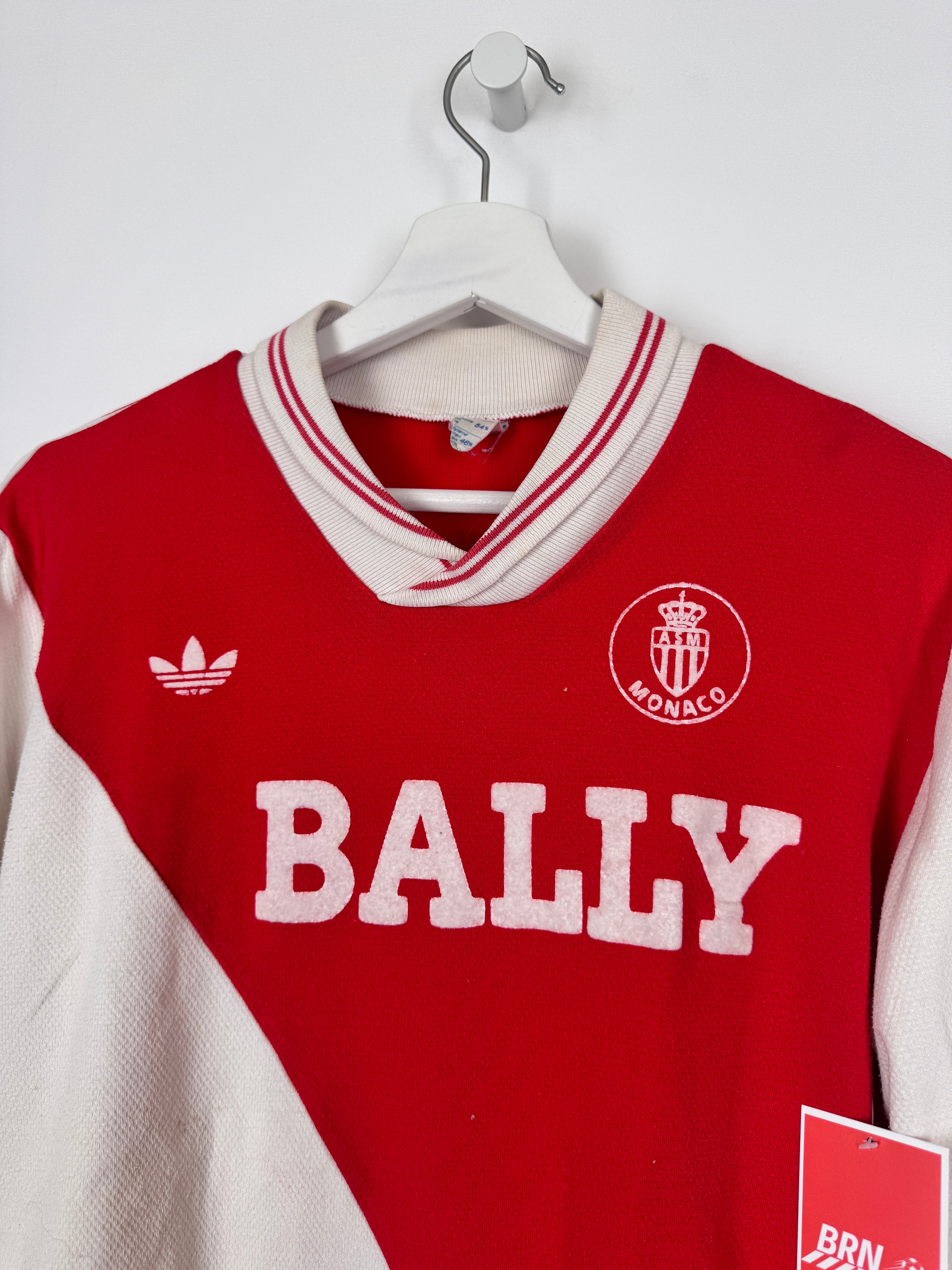 MAILLOT DE FOOTBALL MONACO 1985/1987 DOMICILE MANCHES LONGUES (S)