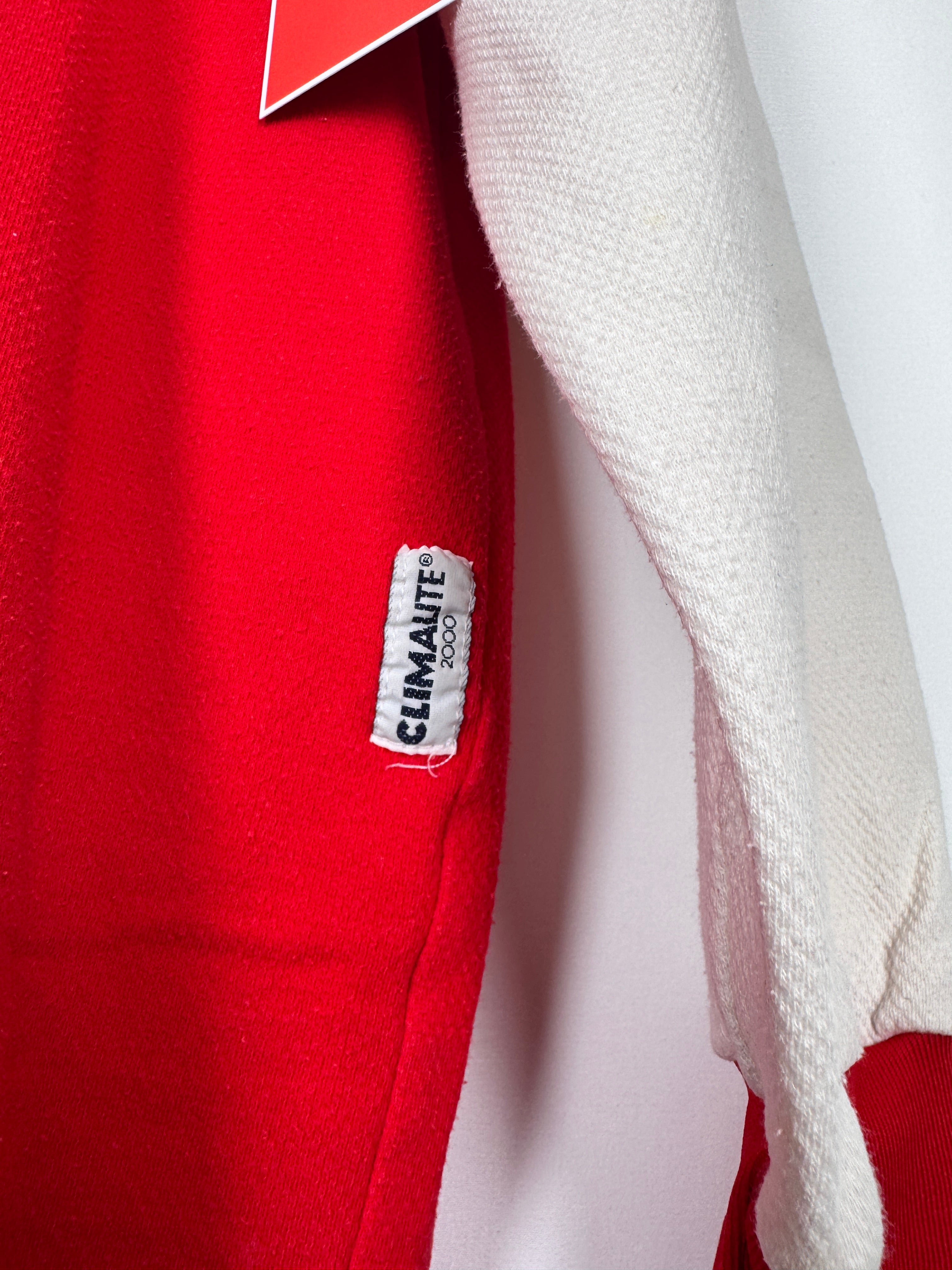 MAILLOT DE FOOTBALL MONACO 1985/1987 DOMICILE MANCHES LONGUES (S)