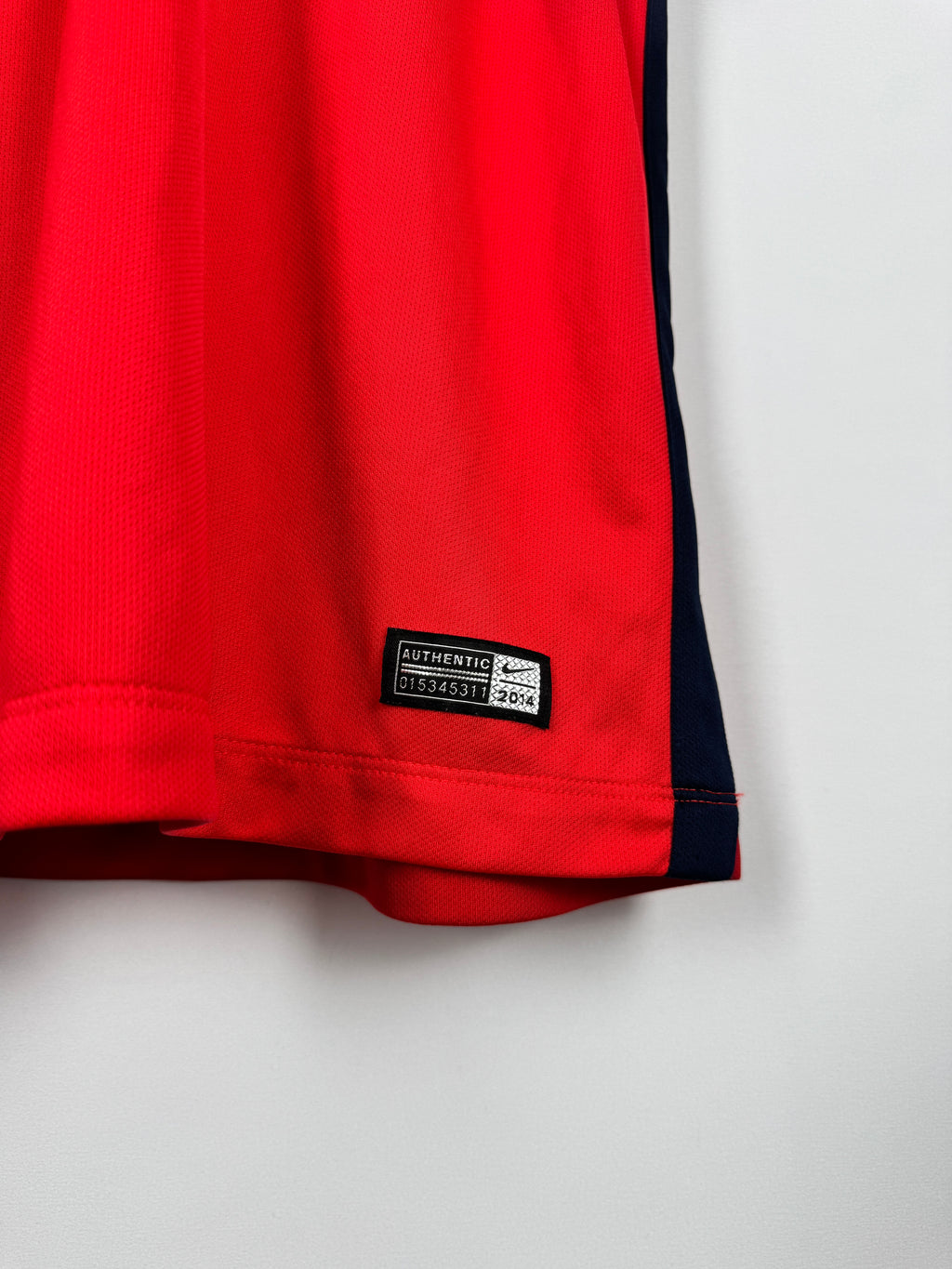 PSG 2014/2015 THIRD FOOTBALL SHIRT - SILVA #2 (XL)