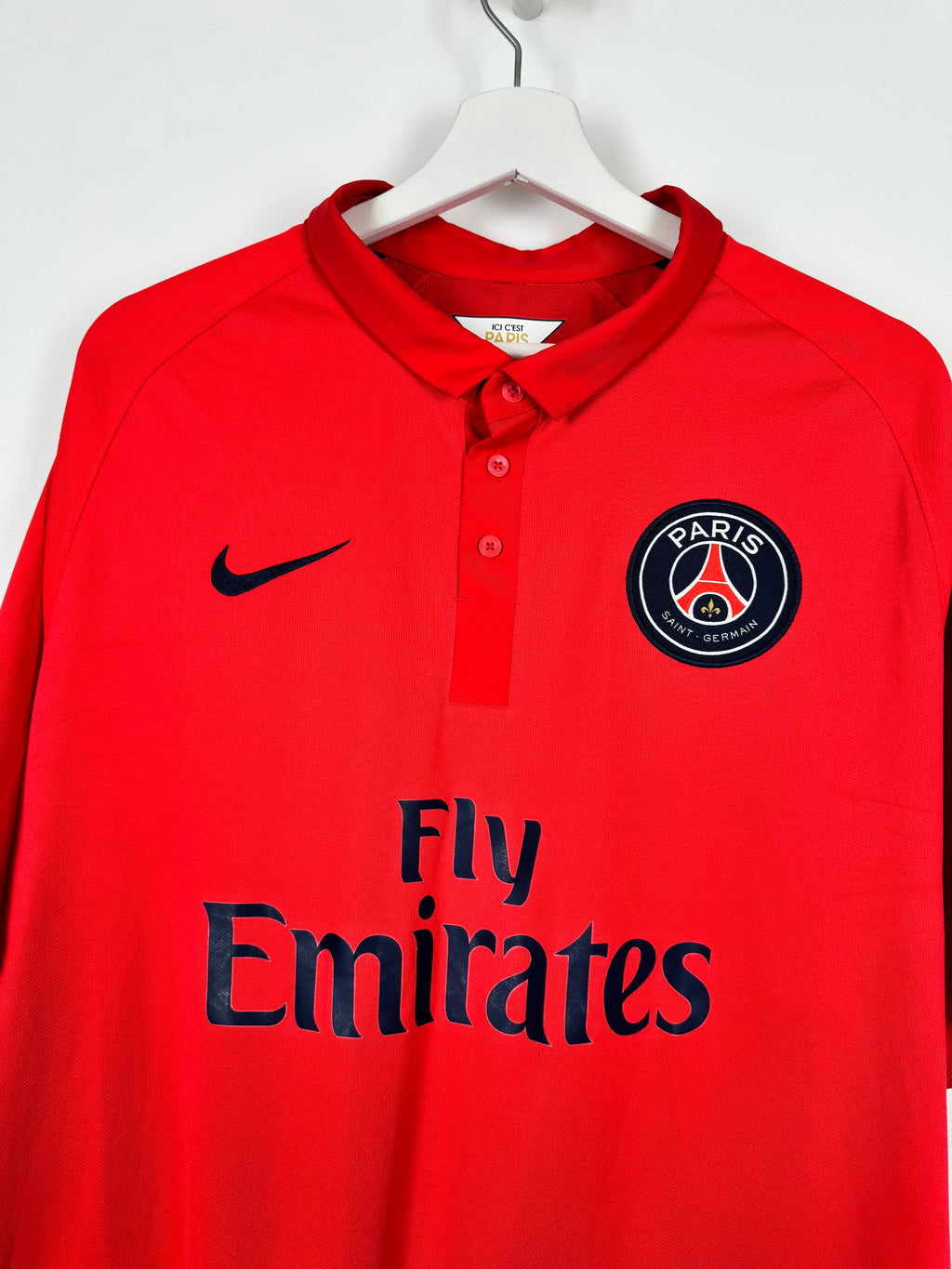 PSG 2014/2015 THIRD FOOTBALL SHIRT - SILVA #2 (XL)