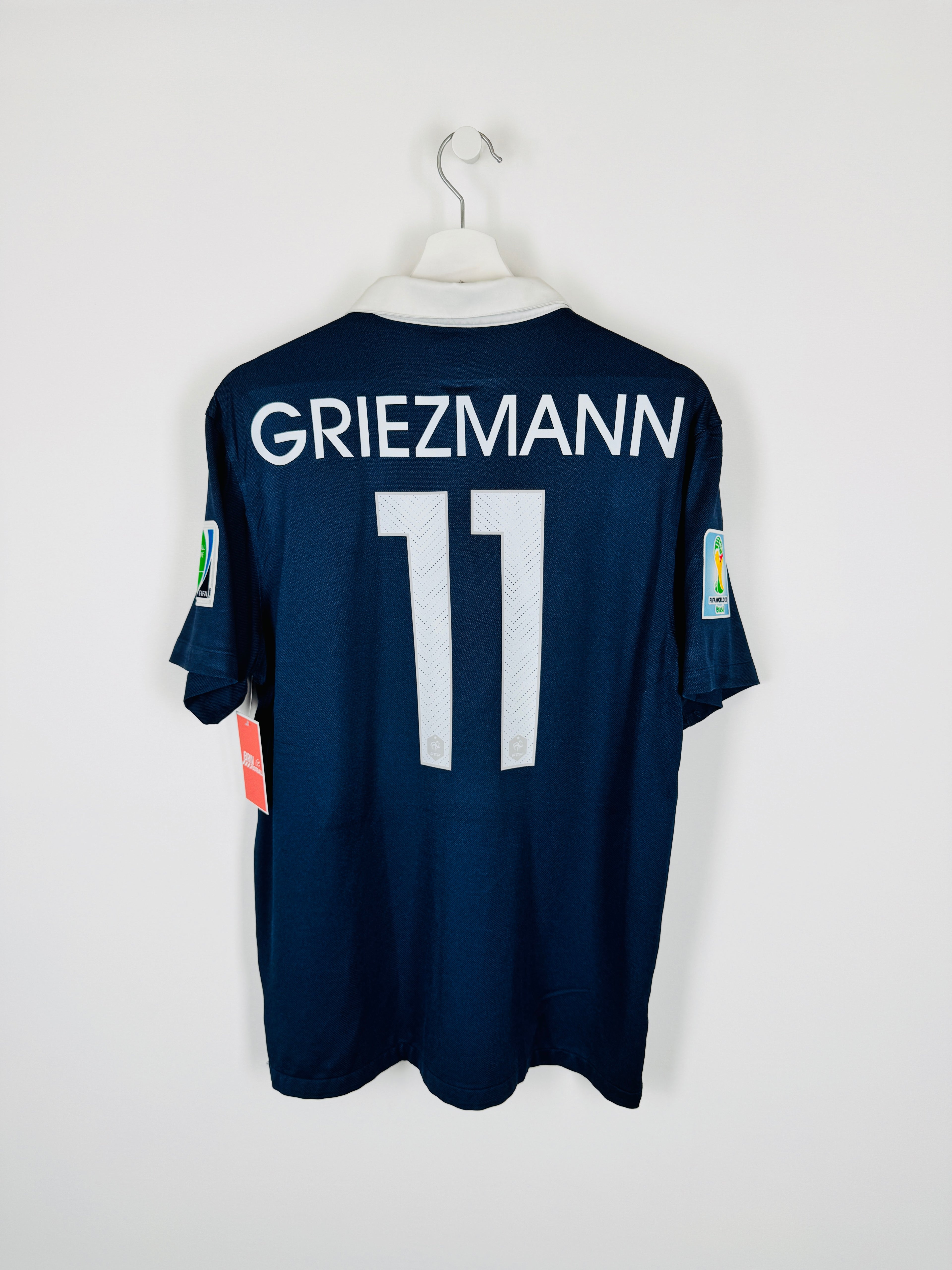 CAMISETA DE FÚTBOL SELECCIÓN DE FRANCIA 2014 LOCAL - GRIEZMANN #11 (M)