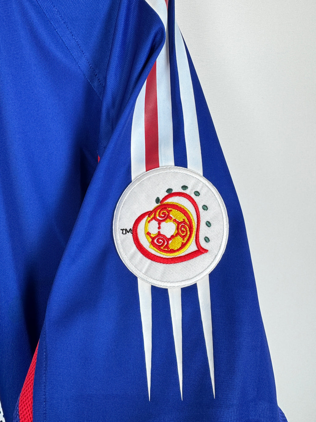 FRANCE NATIONAL FOOTBALL TEAM 2004 HOME JERSEY - ZIDANE #10 (XL)
