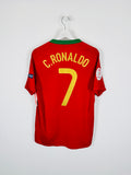 PORTUGAL 2008 HOME FOOTBALL JERSEY - C.RONALDO #7 (S)
