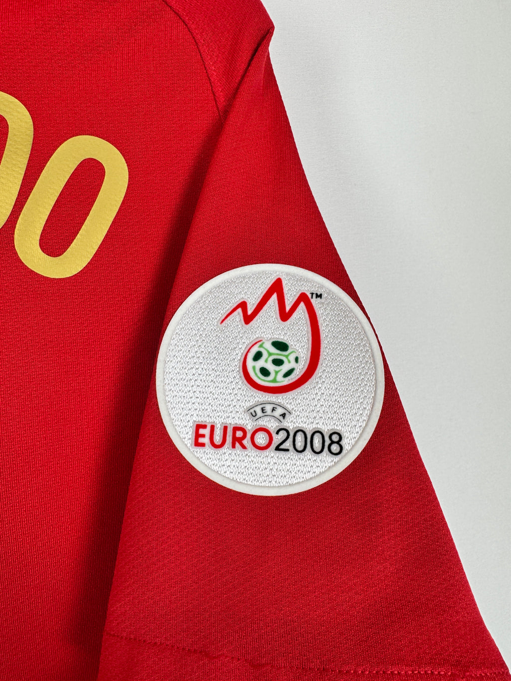 PORTUGAL 2008 HOME FOOTBALL JERSEY - C.RONALDO #7 (S)