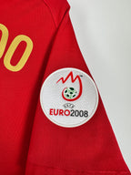 PORTUGAL 2008 HOME FOOTBALL JERSEY - C.RONALDO #7 (S)