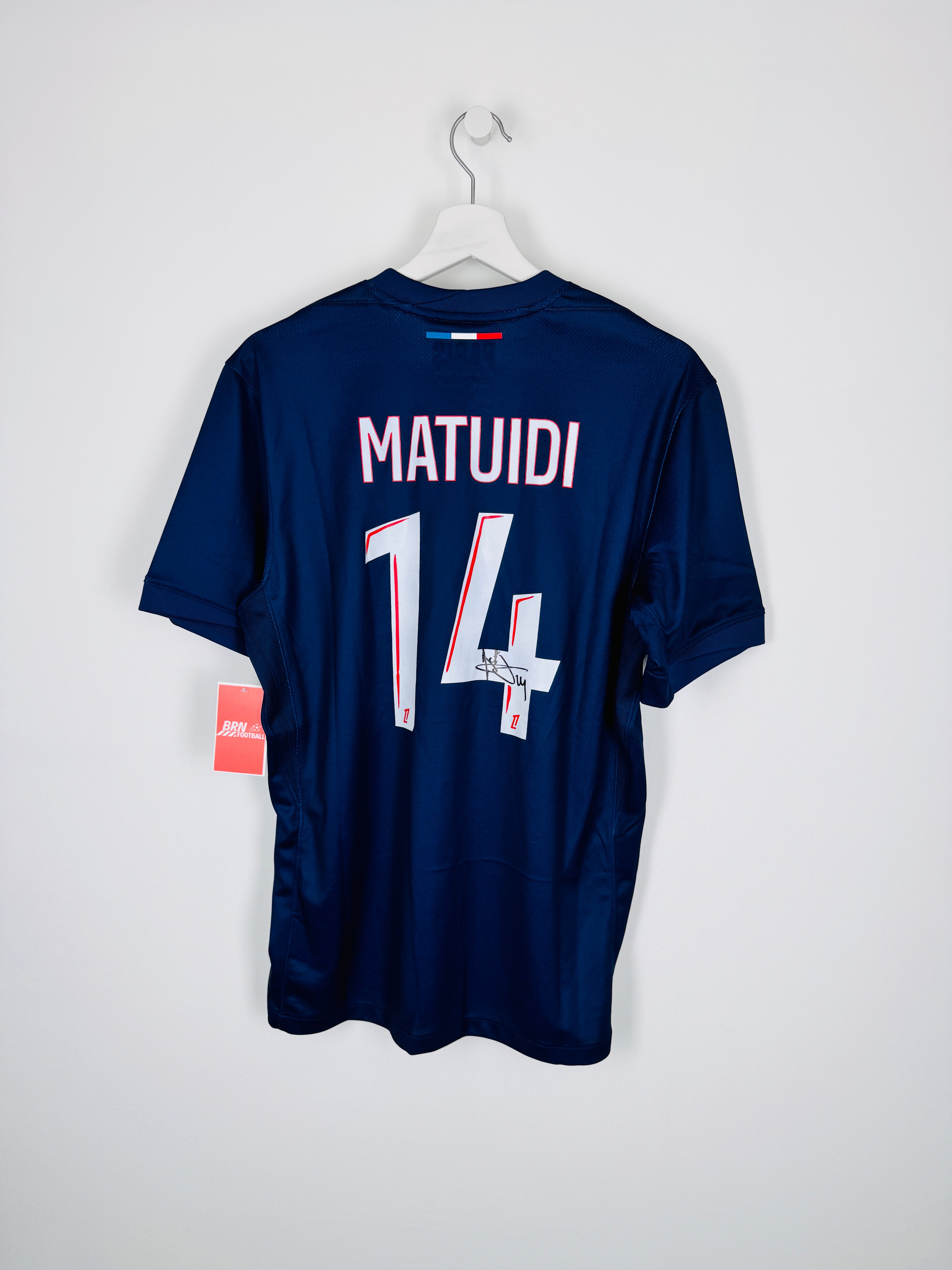 PSG FOOTBALL JERSEY 1997/1998 HOME - NGOTTY #4 (S)
